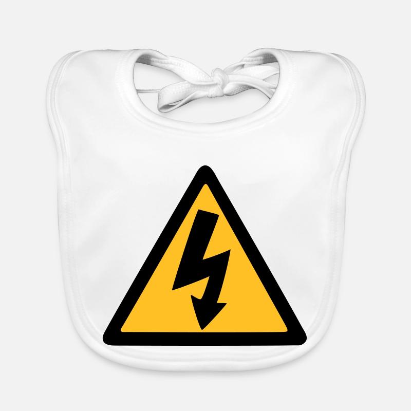 lightning thunder Organic Baby Bibs