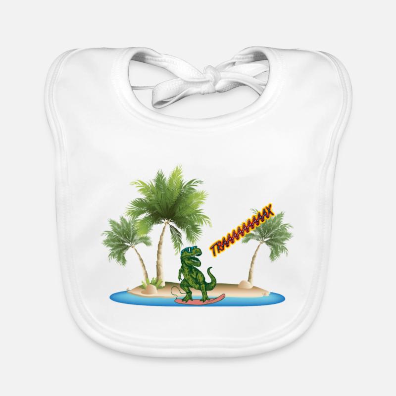 Islands Tropical TRAAAAAAAX Baby Bio-Lätzchen