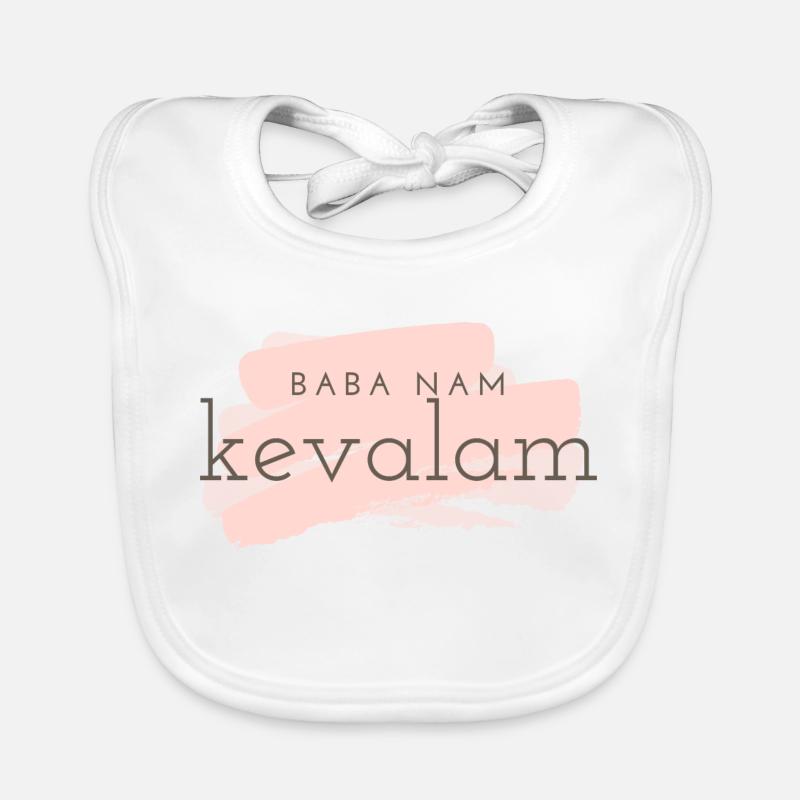 baba nam kevalam Baby Bio-Lätzchen