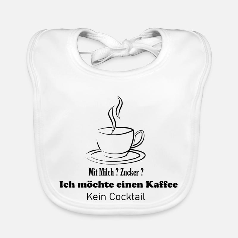 Kaffee Baby Bio-Lätzchen