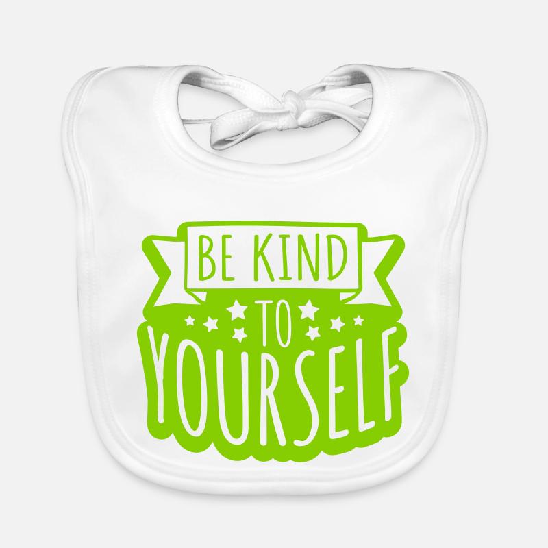 be kind to yourself Baby Bio-Lätzchen