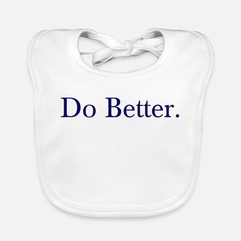 NEW Do Better (Navy) Organic Baby Bibs