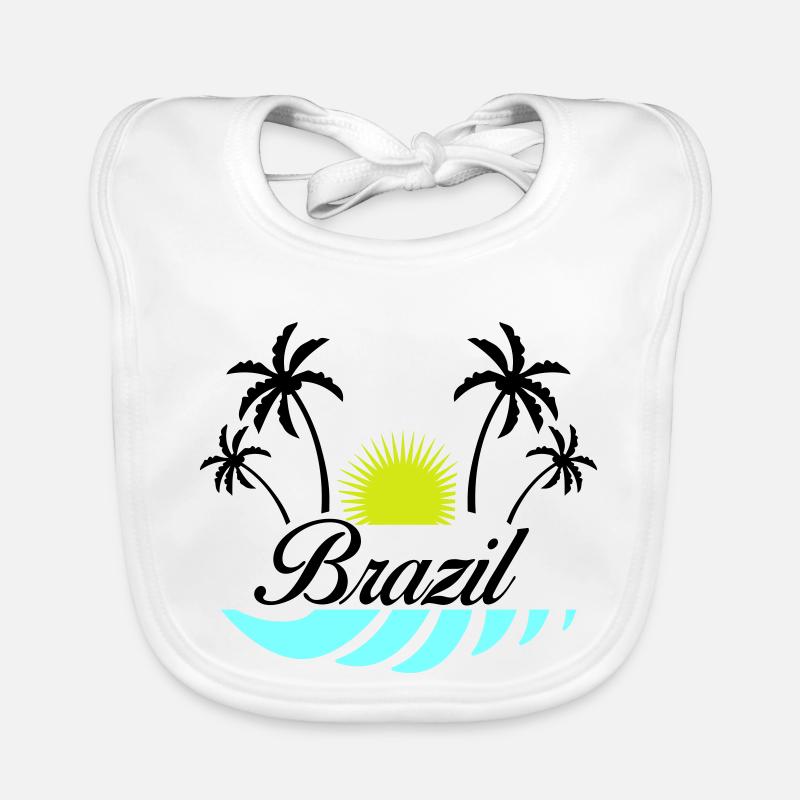 Brésil Bavoir bio Bébé