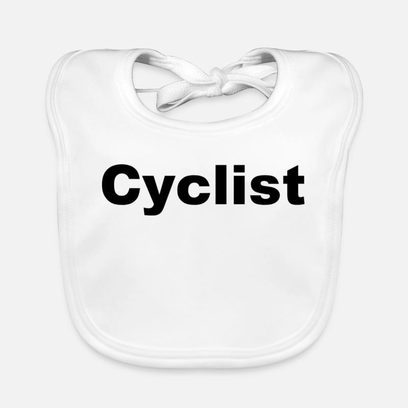 Cycliste Bavoir bio Bébé