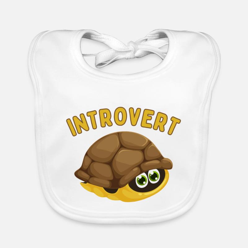 Introvert Organic Baby Bibs