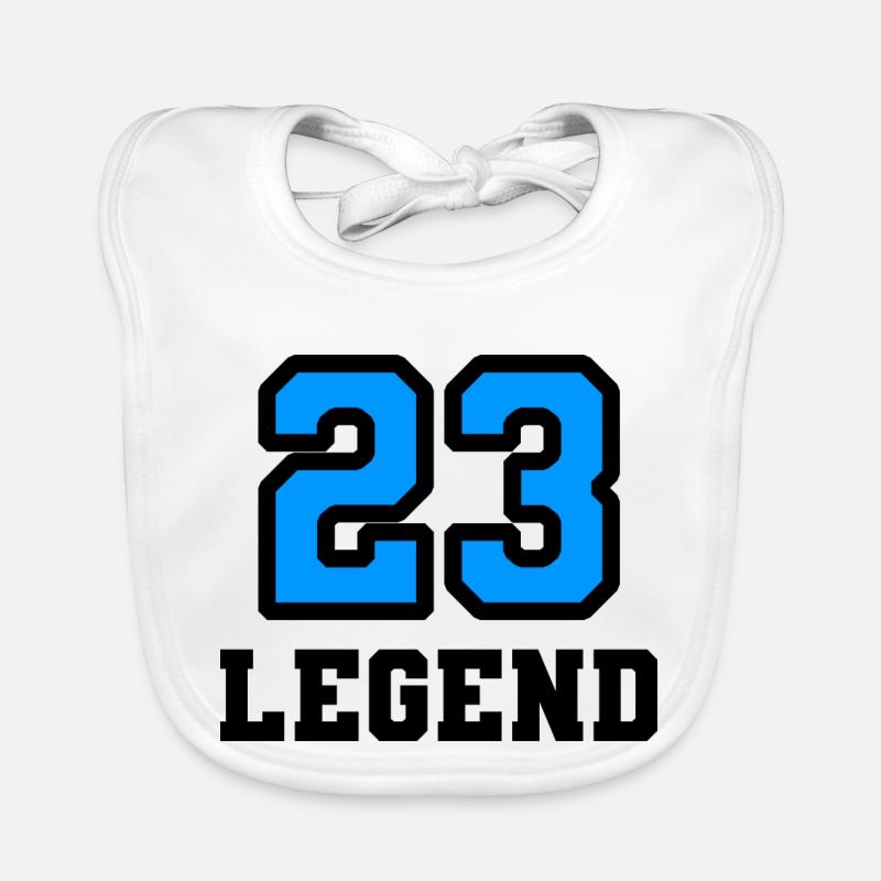 Legend 23 Organic Baby Bibs