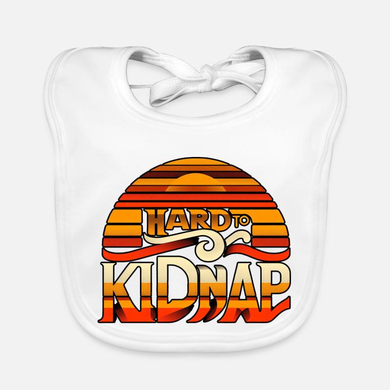 Hard to Kidnap 3 Organic Baby Bibs