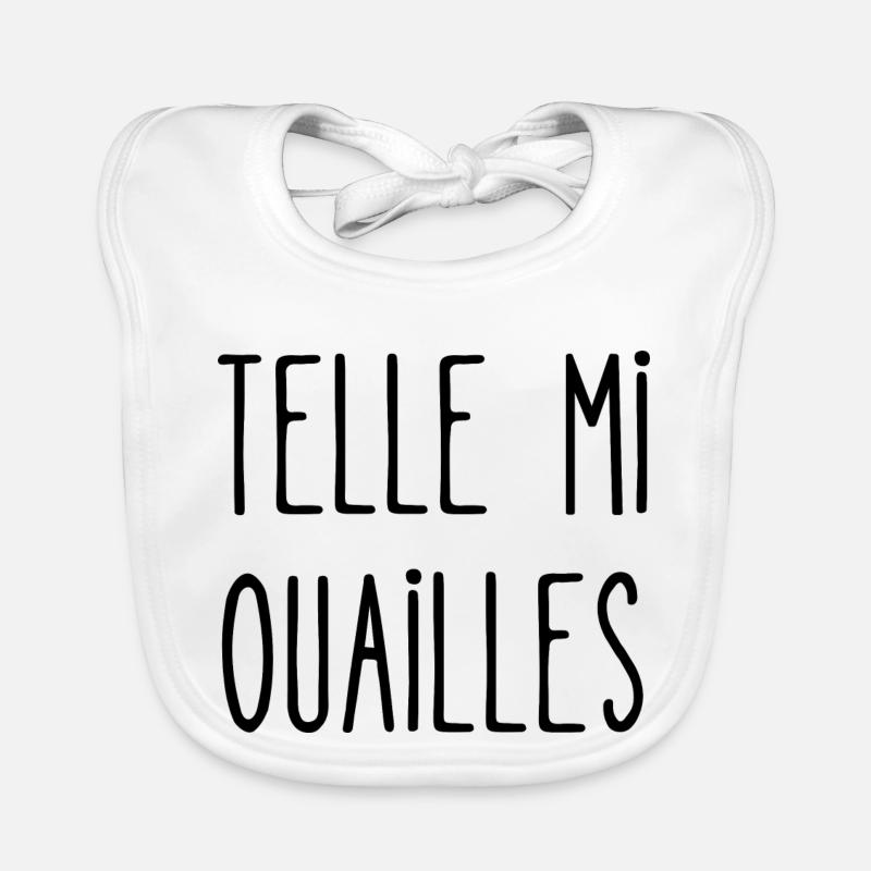 telle mi ouailles Bavoir bio Bébé