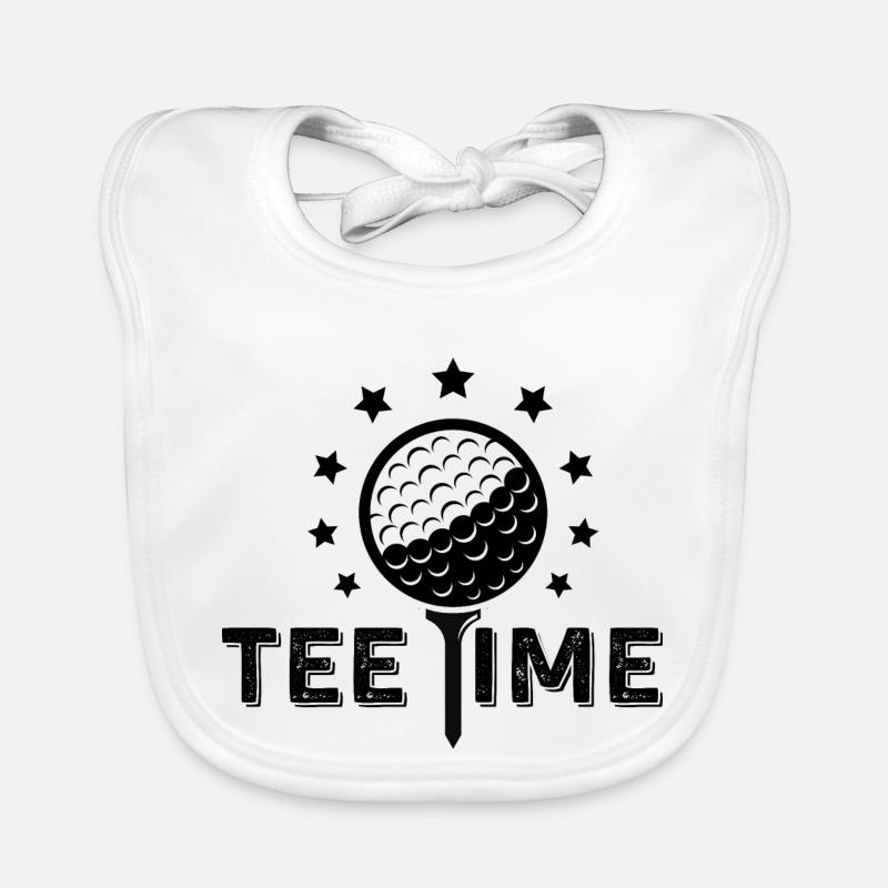 Tee Time ! Bavoir bio Bébé