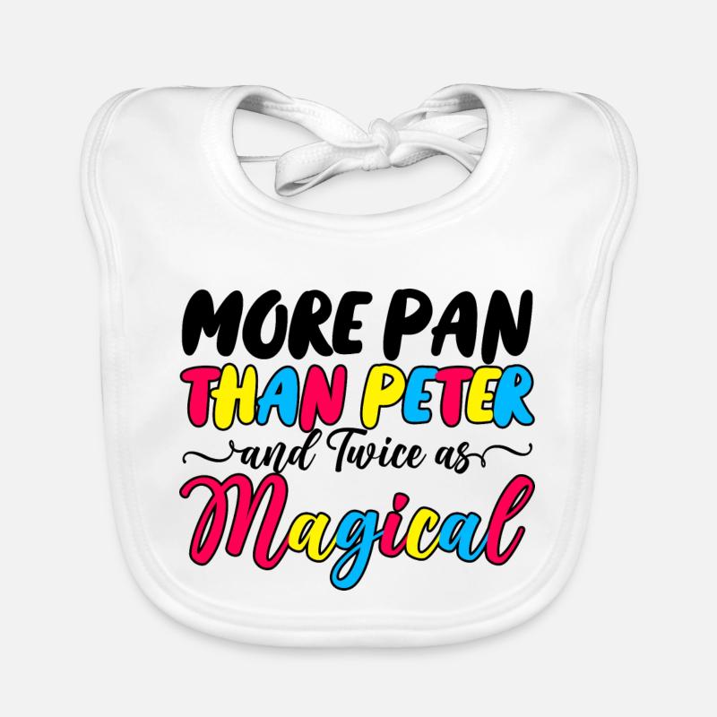 Plus de Pan que Peter et deux fois plus magique 2 Bavoir bio Bébé