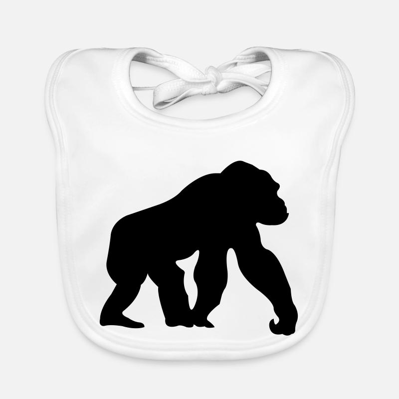 singe Bavoir bio Bébé