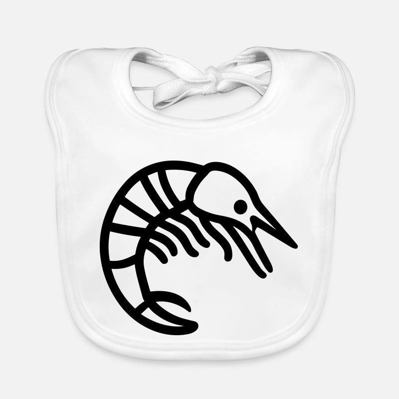 Shrimp Organic Baby Bibs
