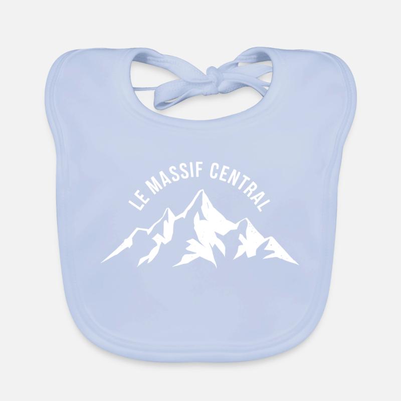Le Massif Central Bavoir bio Bébé