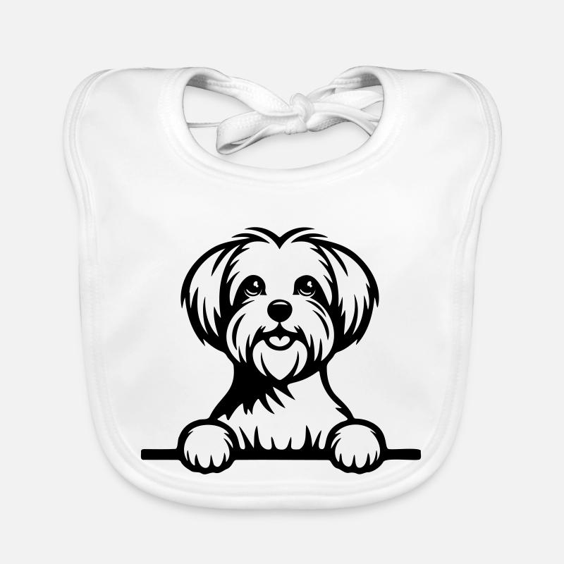 Maltais Bavoir bio Bébé