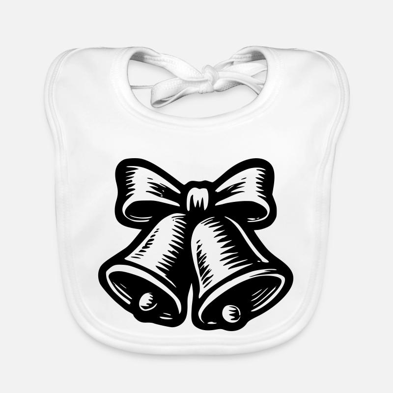 Cloche de Noel Bavoir bio Bébé