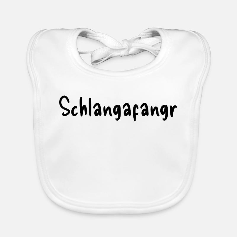 Schlangafangr Baby Bio-Lätzchen