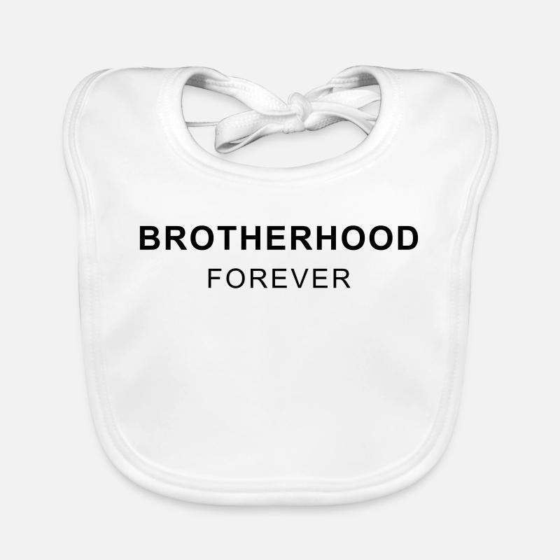 FRATERNITÉ POUR TOUJOURS Bavoir bio Bébé