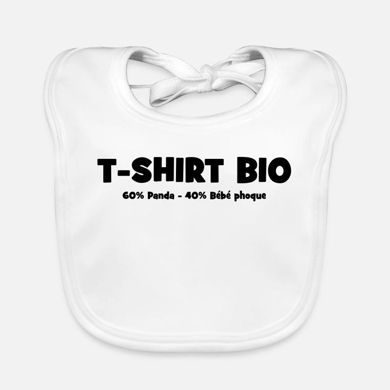 Bio Parodie Conservation Animale Bavoir bio Bébé