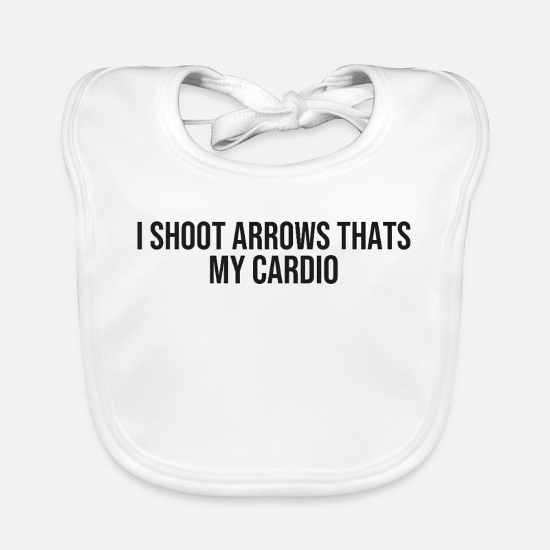 Archery Lover | Funny Archer Gift Baby Bio-Lätzchen