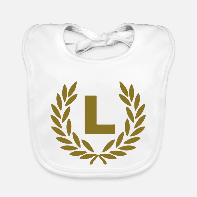 l_lettre_laurier Bavoir bio Bébé