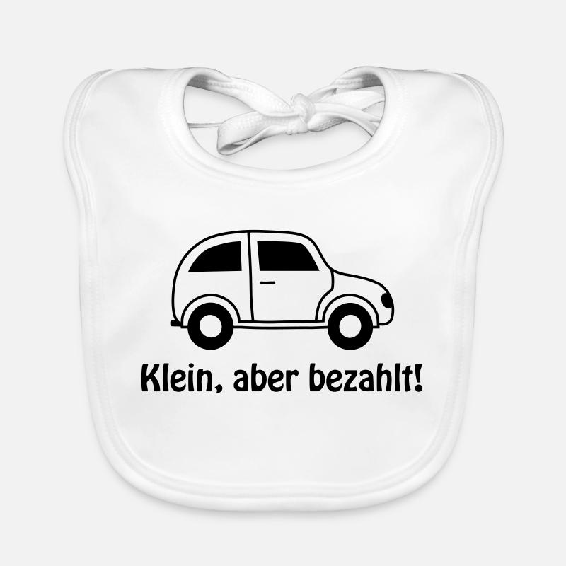 Auto - Klein, aber bezahlt! Baby Bio-Lätzchen