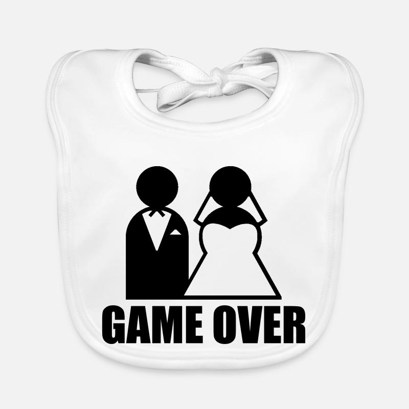 Game Over Organic Baby Bibs