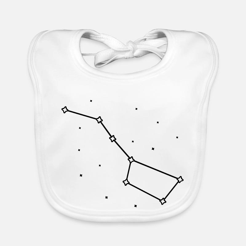 Sternbild grosser wagen Baby Bio-Lätzchen