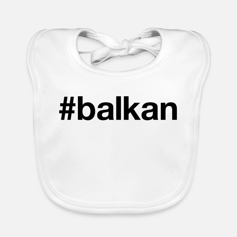 BALKAN Hashtag Baby Bio-Lätzchen