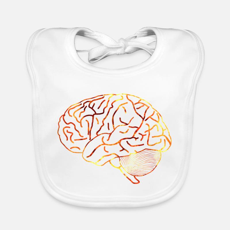 brain Organic Baby Bibs