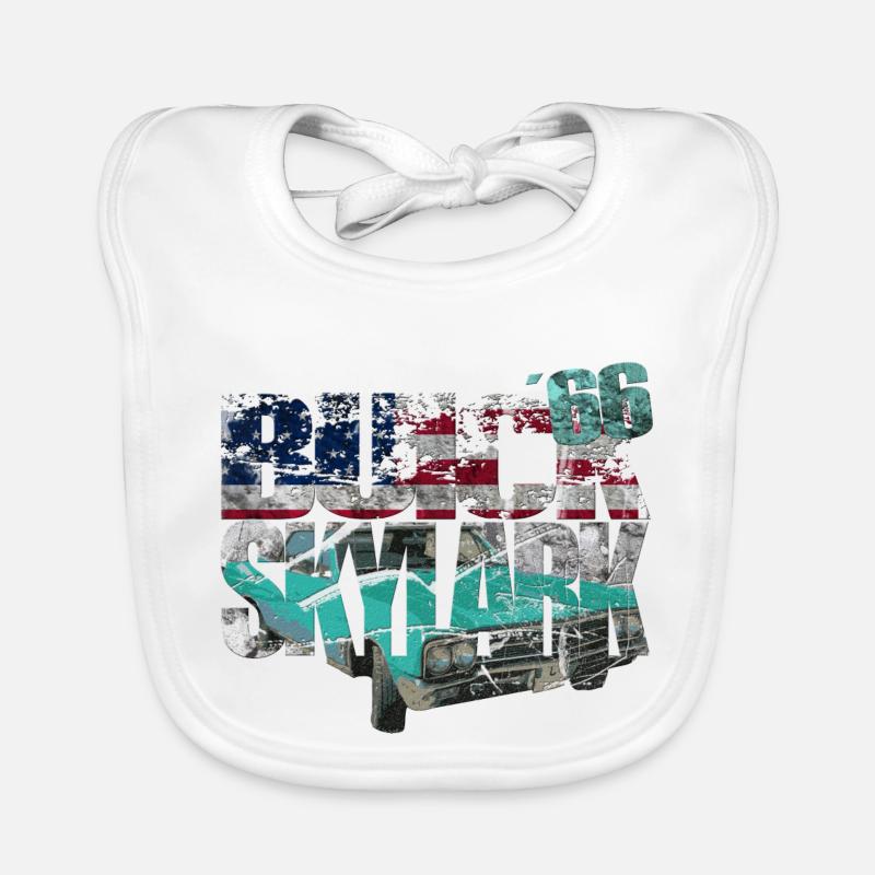 Buick Skylark 1966 Convertible Organic Baby Bibs