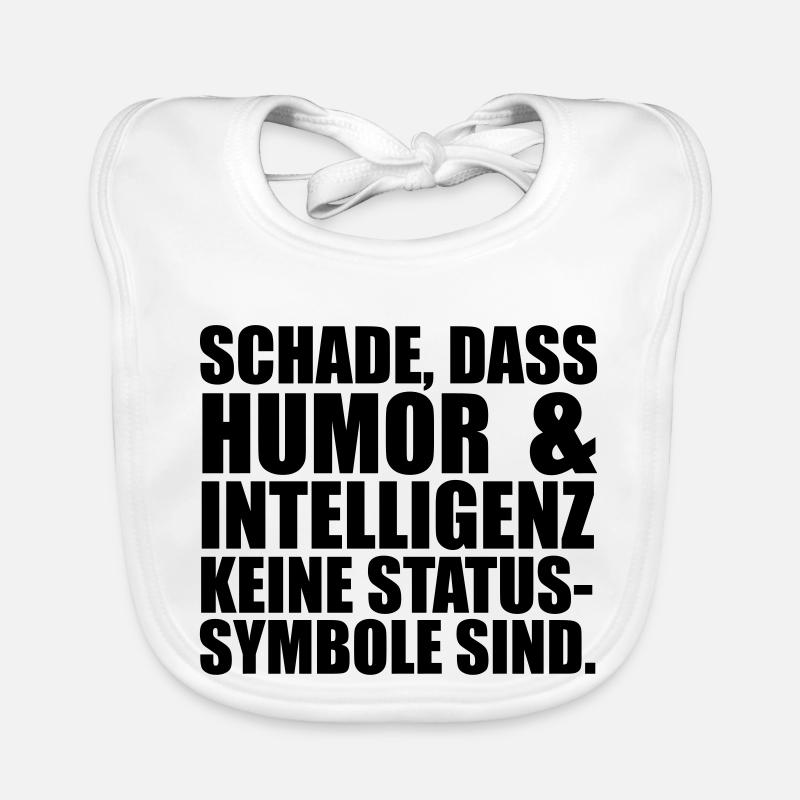 Intelligenz Statussysmbol Baby Bio-Lätzchen