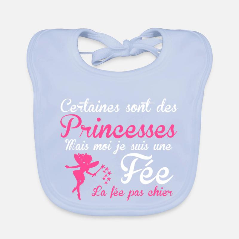 la fée pas chier Bavoir bio Bébé