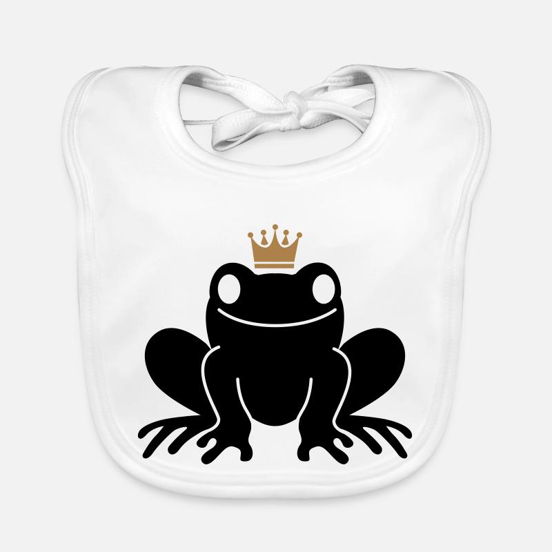 frog Prince Organic Baby Bibs