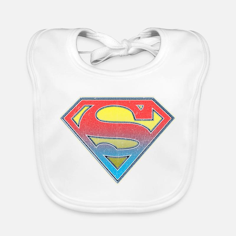 DC Comics Originals Superman Logo Dégradé Bavoir bio Bébé