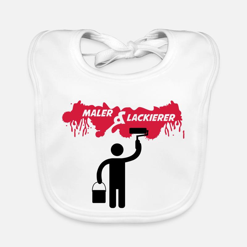 maler_02 Baby Bio-Lätzchen