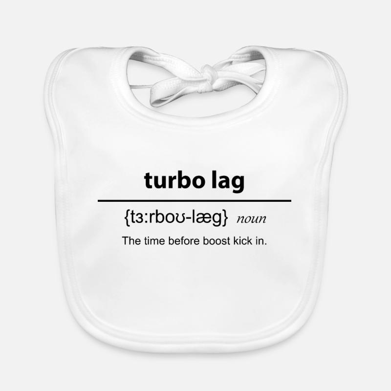 Définition de turbo lay - Bavoir bio Bébé - blanc