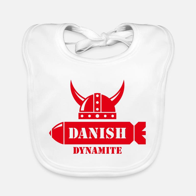 Danish Dynamite (Danemark / Viking / Bullet) Bavoir bio Bébé