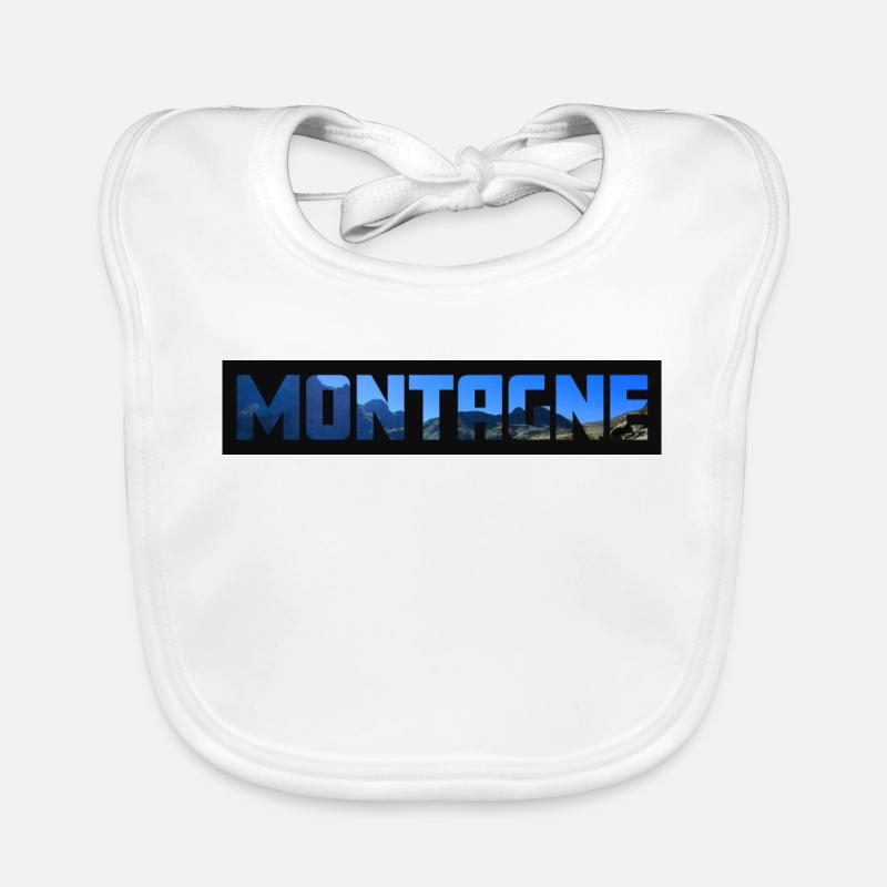 Montagne Bavoir bio Bébé