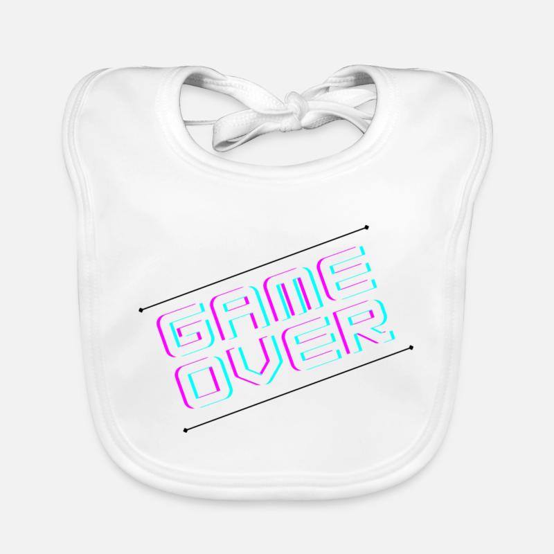 Game over Organic Baby Bibs