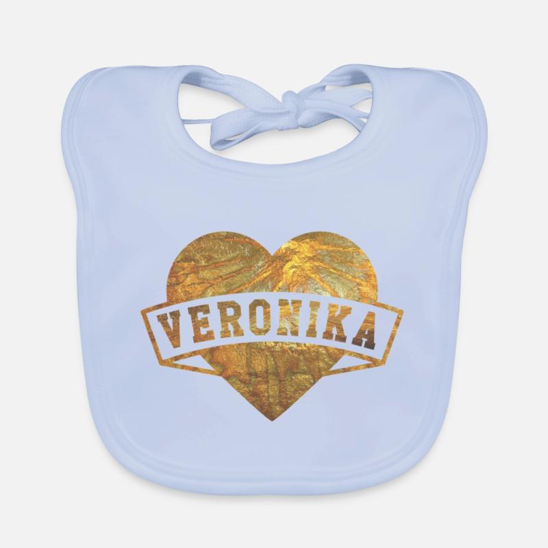 Veronika Herzen Gold Baby Bio-Lätzchen