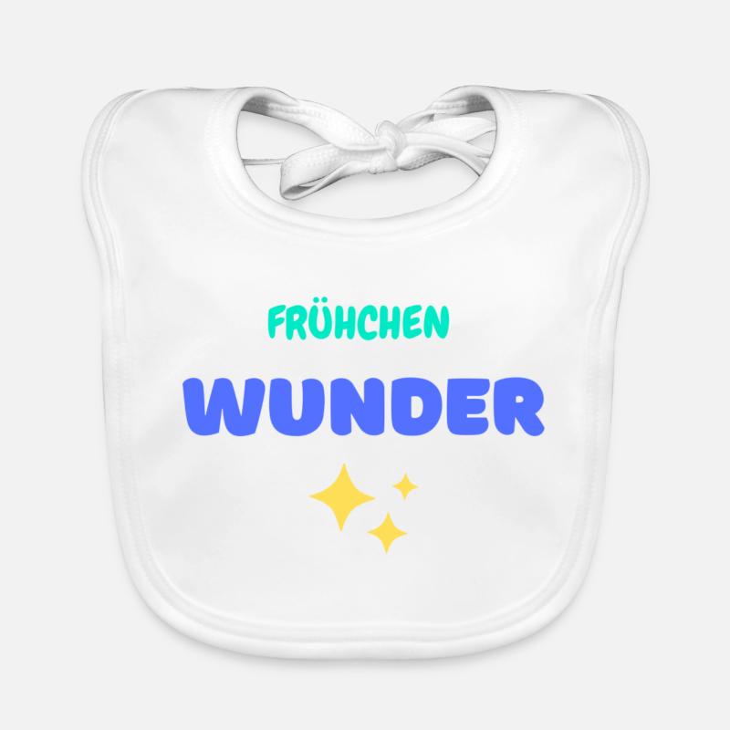 Frühchen Wunder Sterne Baby Bio-Lätzchen