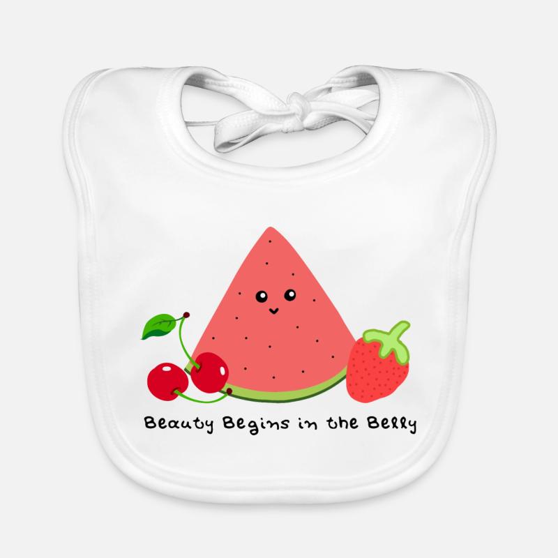 Fruité Bavoir bio Bébé