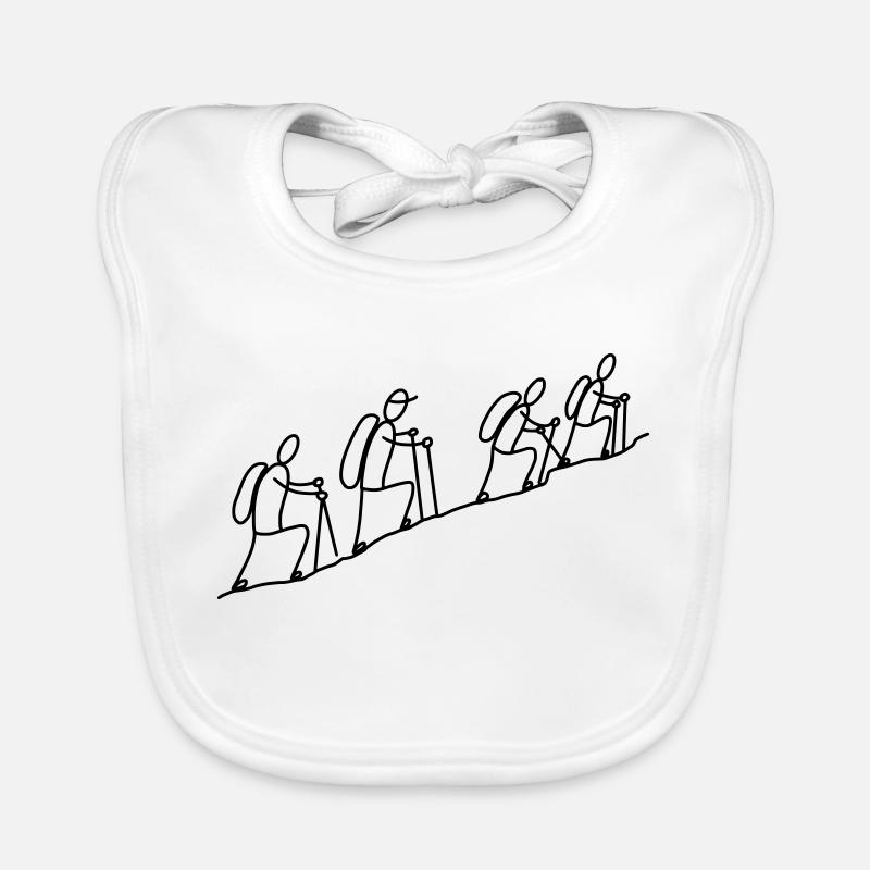 Bergwanderer Baby Bio-Lätzchen