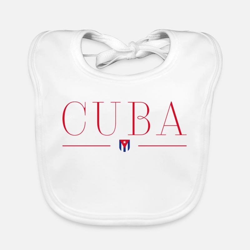 J’aime Cuba Bavoir bio Bébé