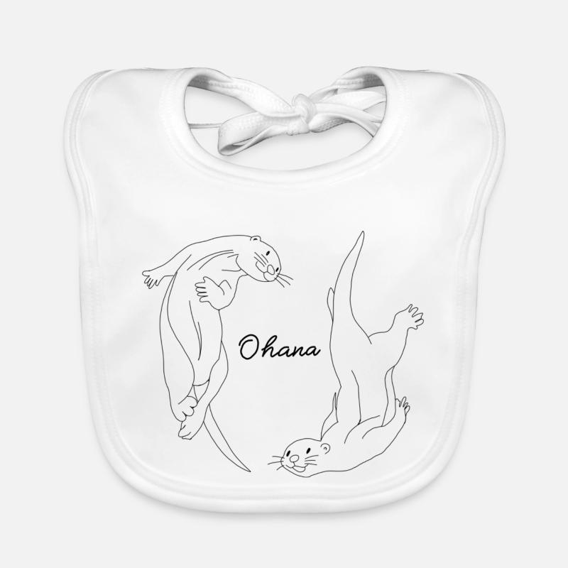 Ohana Otter Baby Bio-Lätzchen