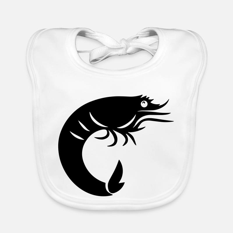 Shrimp Organic Baby Bibs
