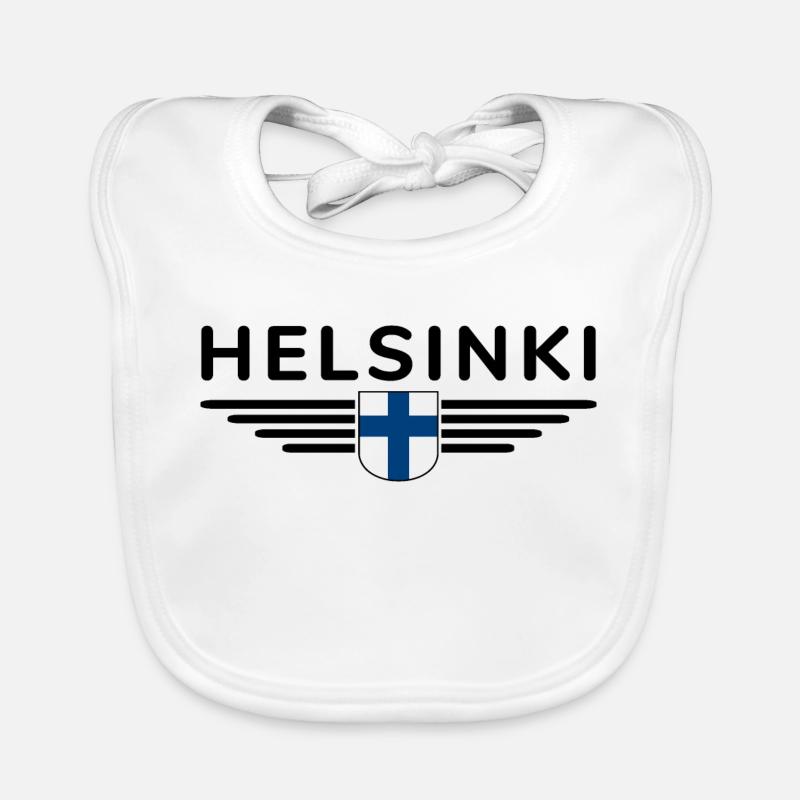 Helsinki Design – Nordic Elegance Organic Baby Bibs