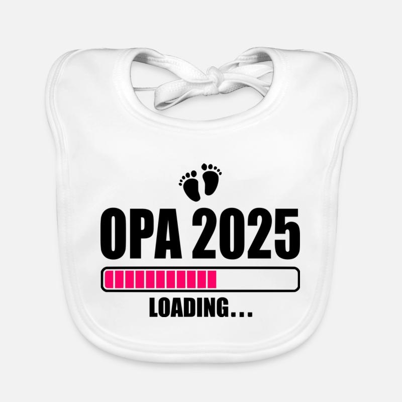 Opa 2025 loading Baby Bio-Lätzchen