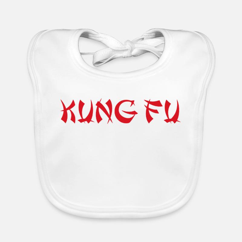 KUNG-FU Bavoir bio Bébé