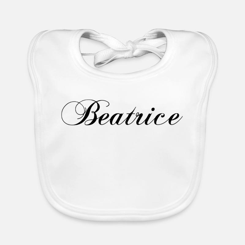 Beatrice, personalisierte Kleidung Baby Bio-Lätzchen